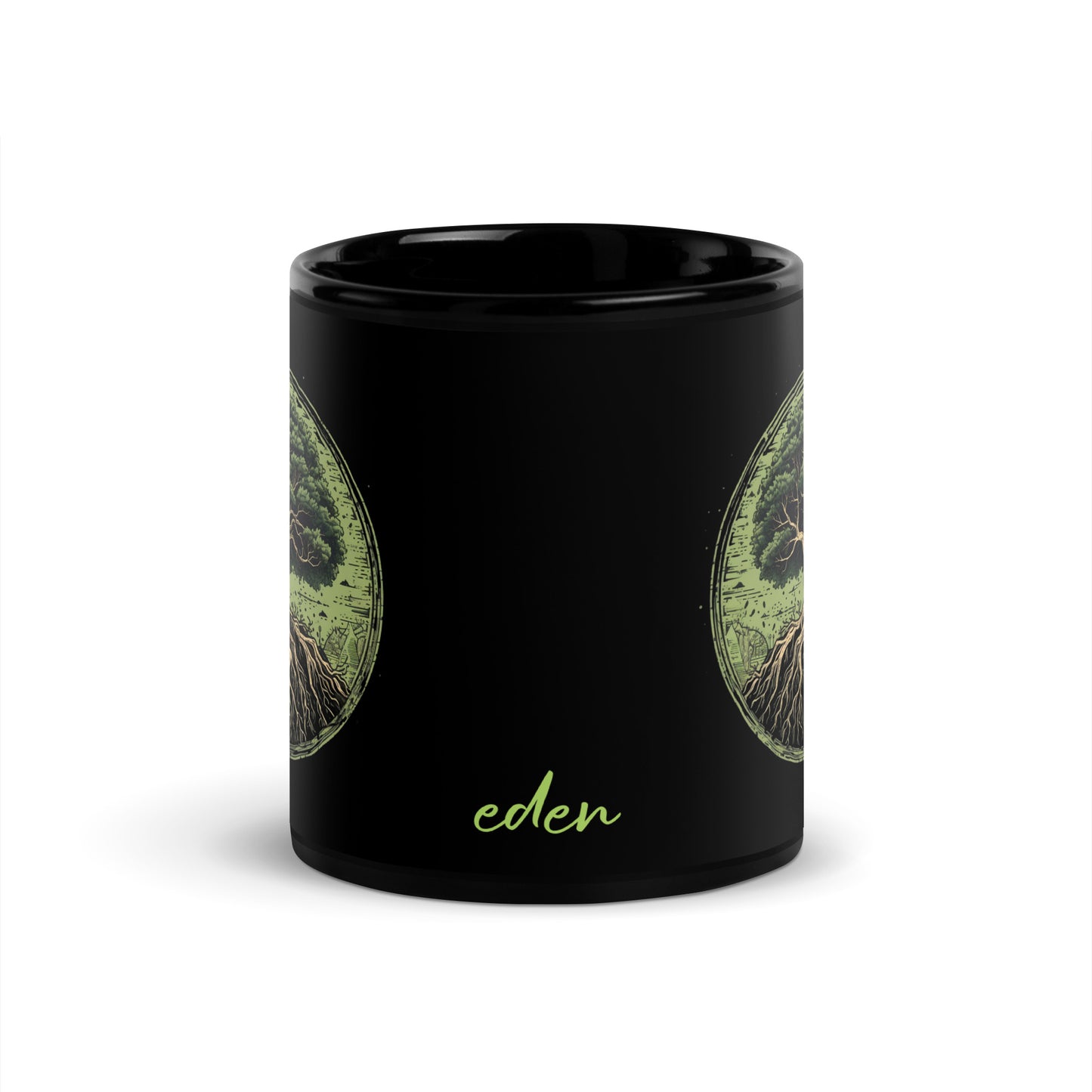Eden Black Mug
