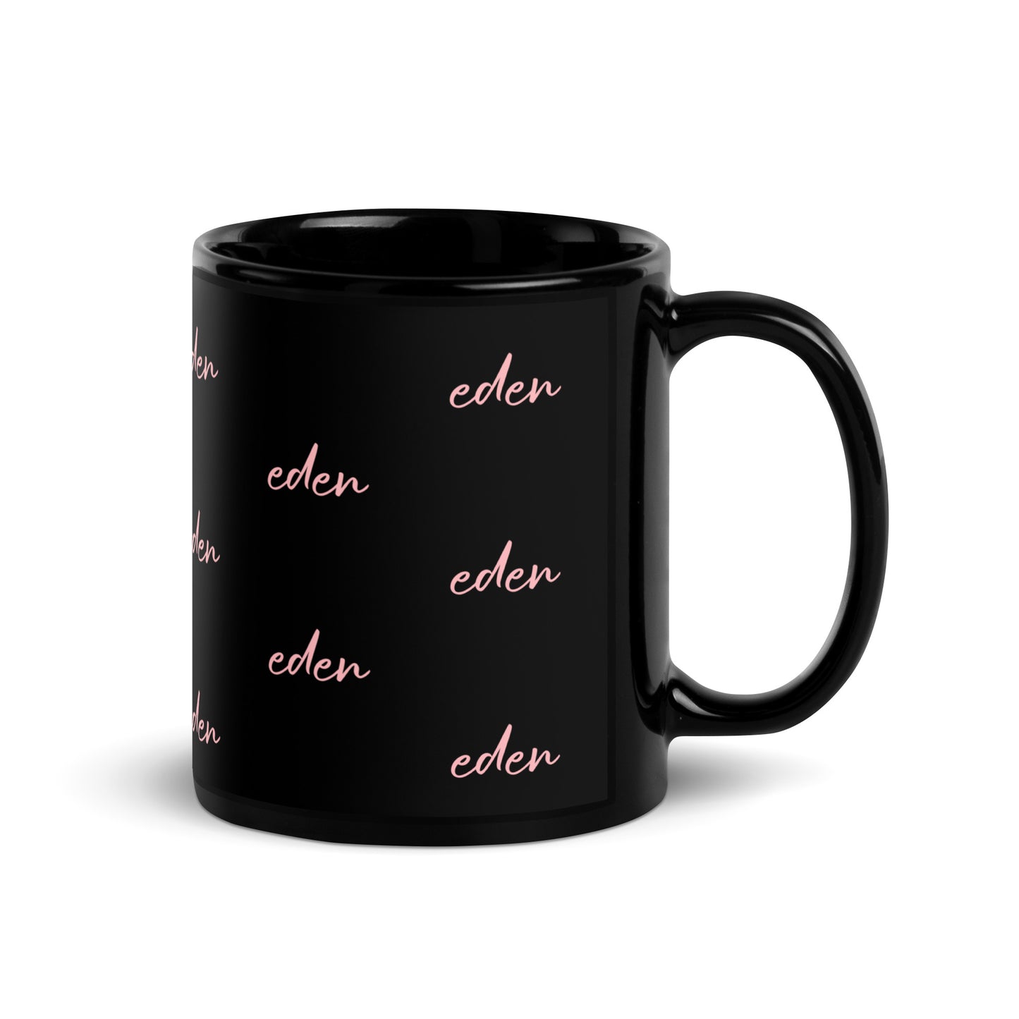 Eden Black Mug