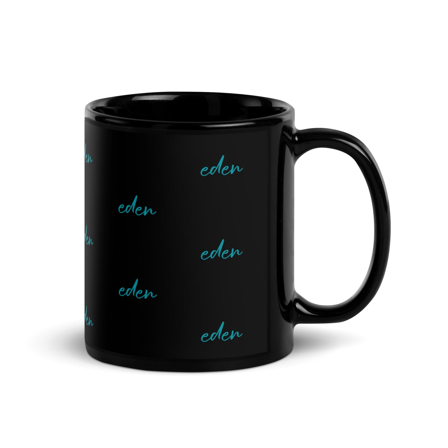 Eden Black Mug