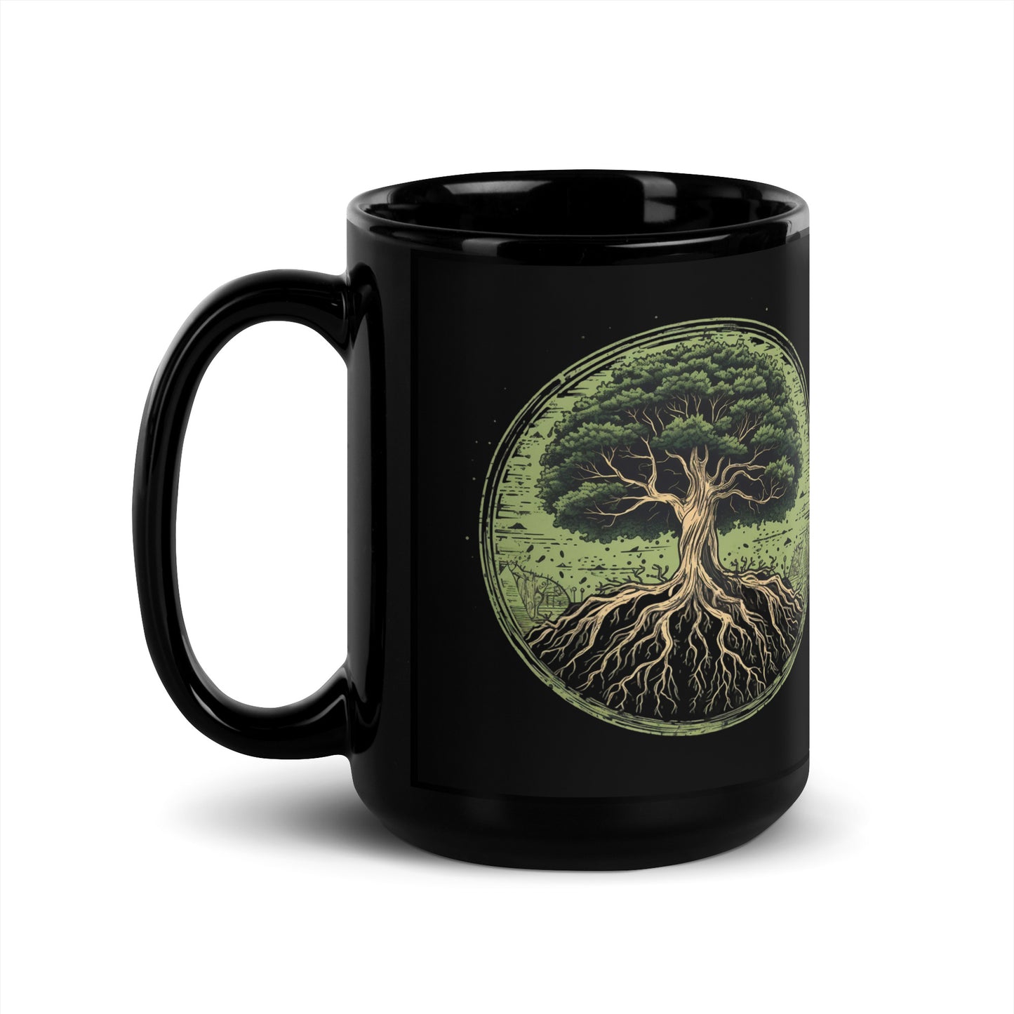 Eden Black Mug