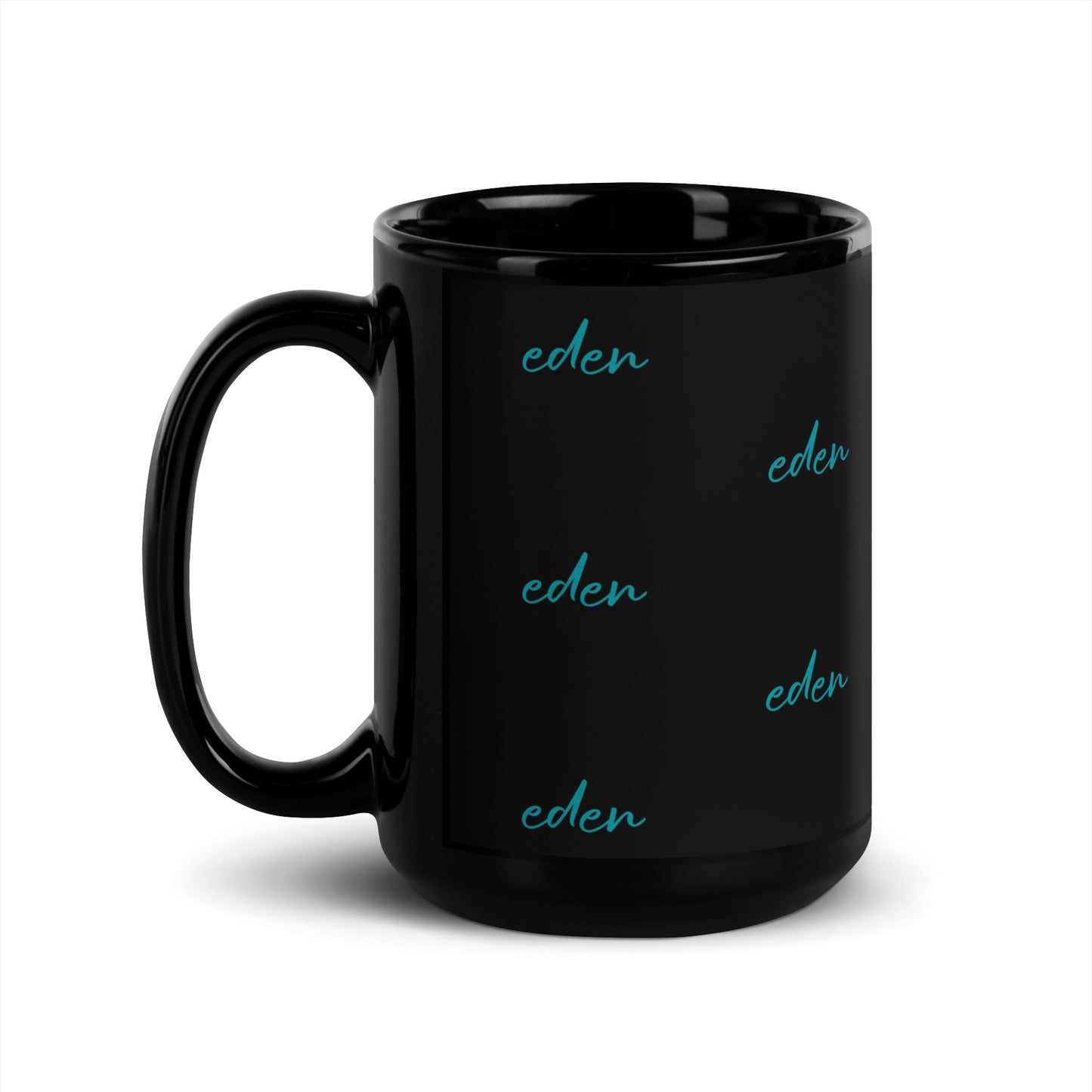 Eden Black Mug