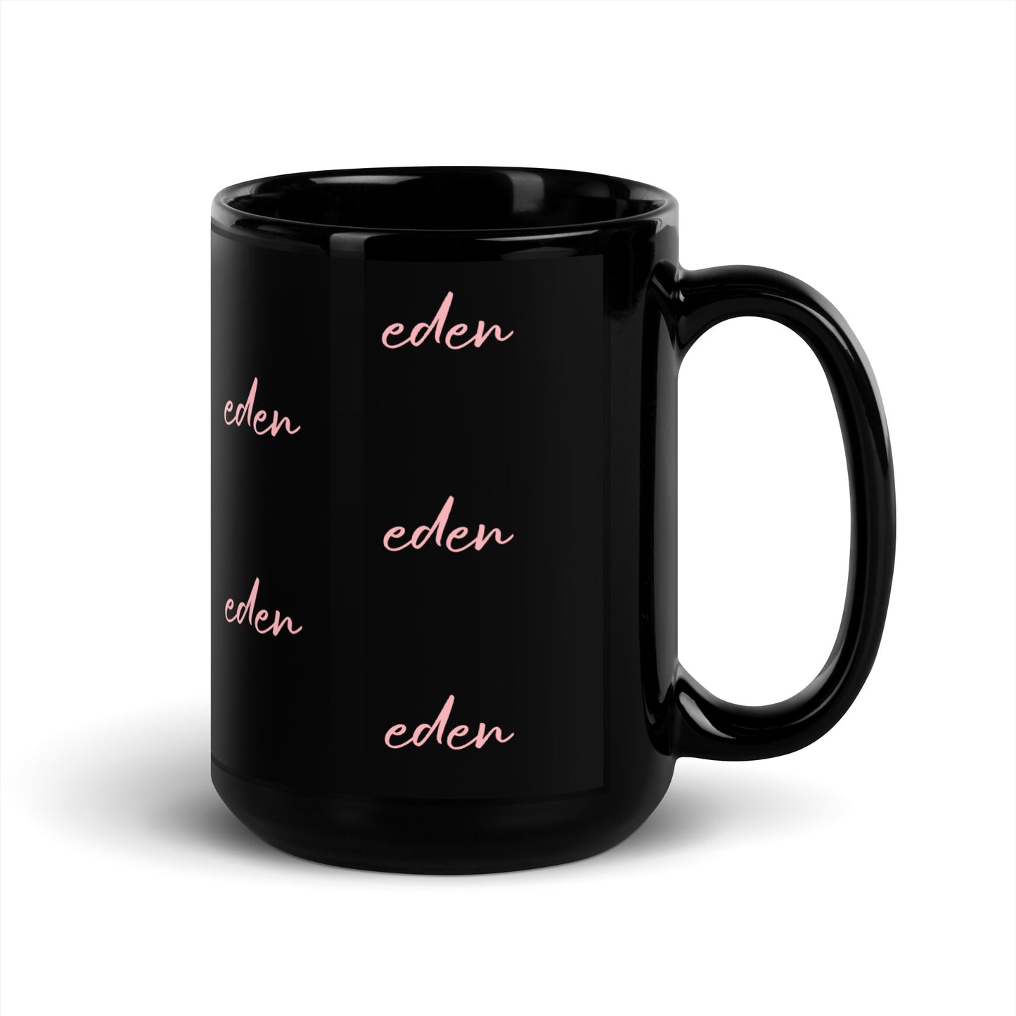 Eden Black Mug