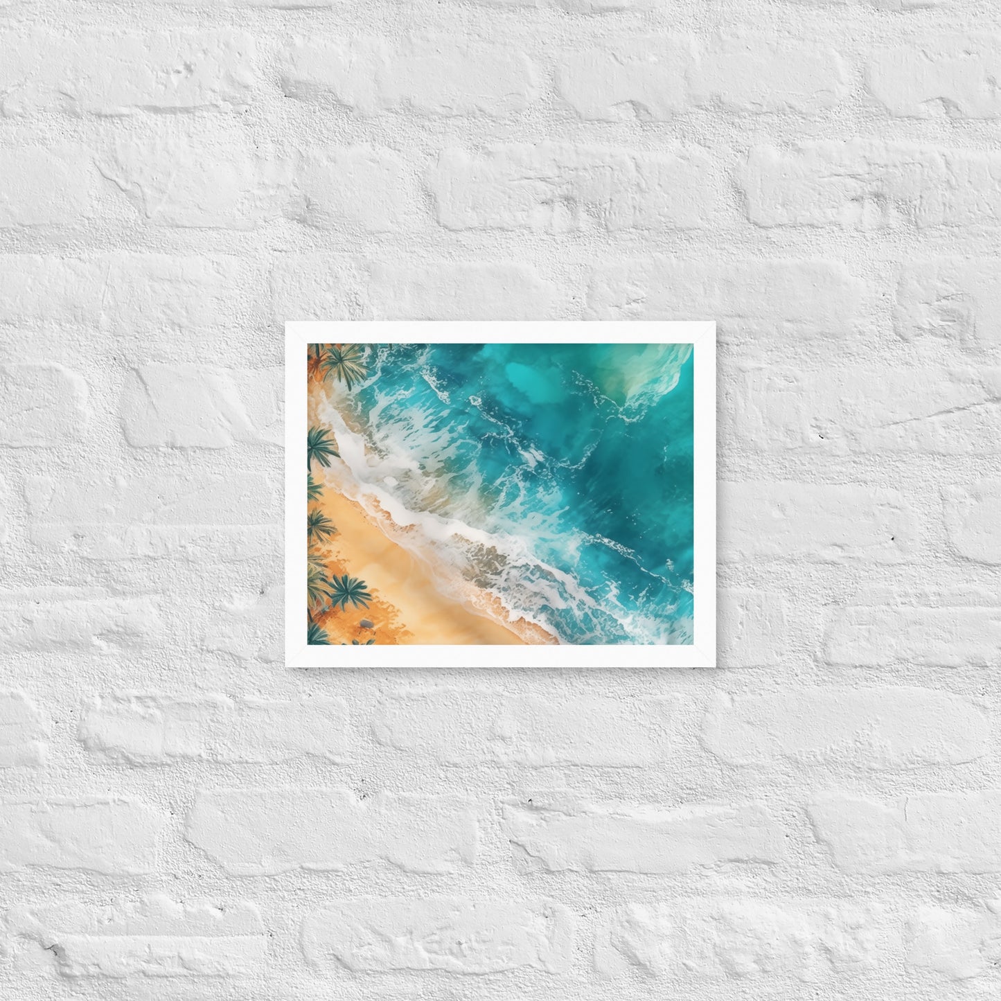 Eden Framed Photo Paper Poster