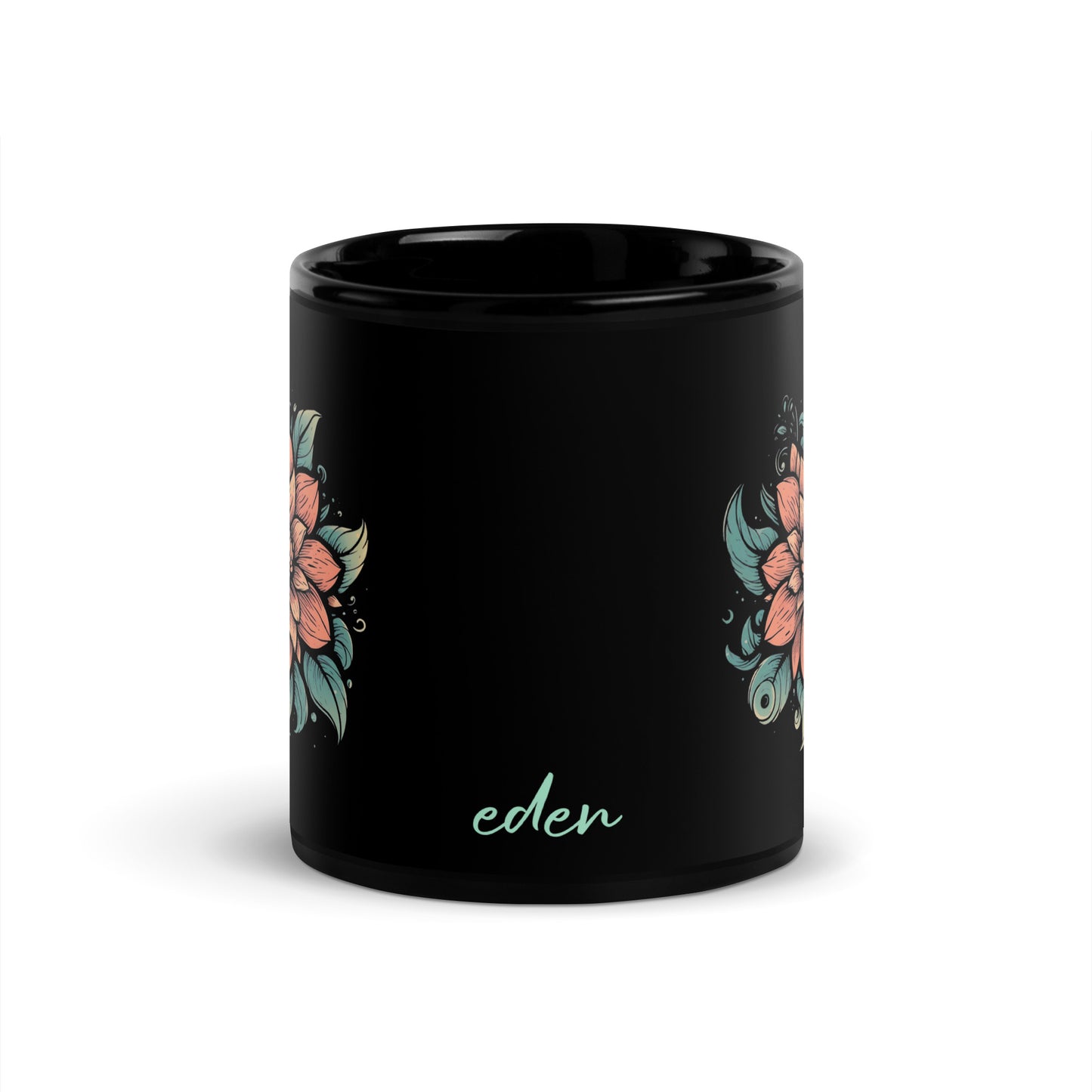 Eden Black Mug