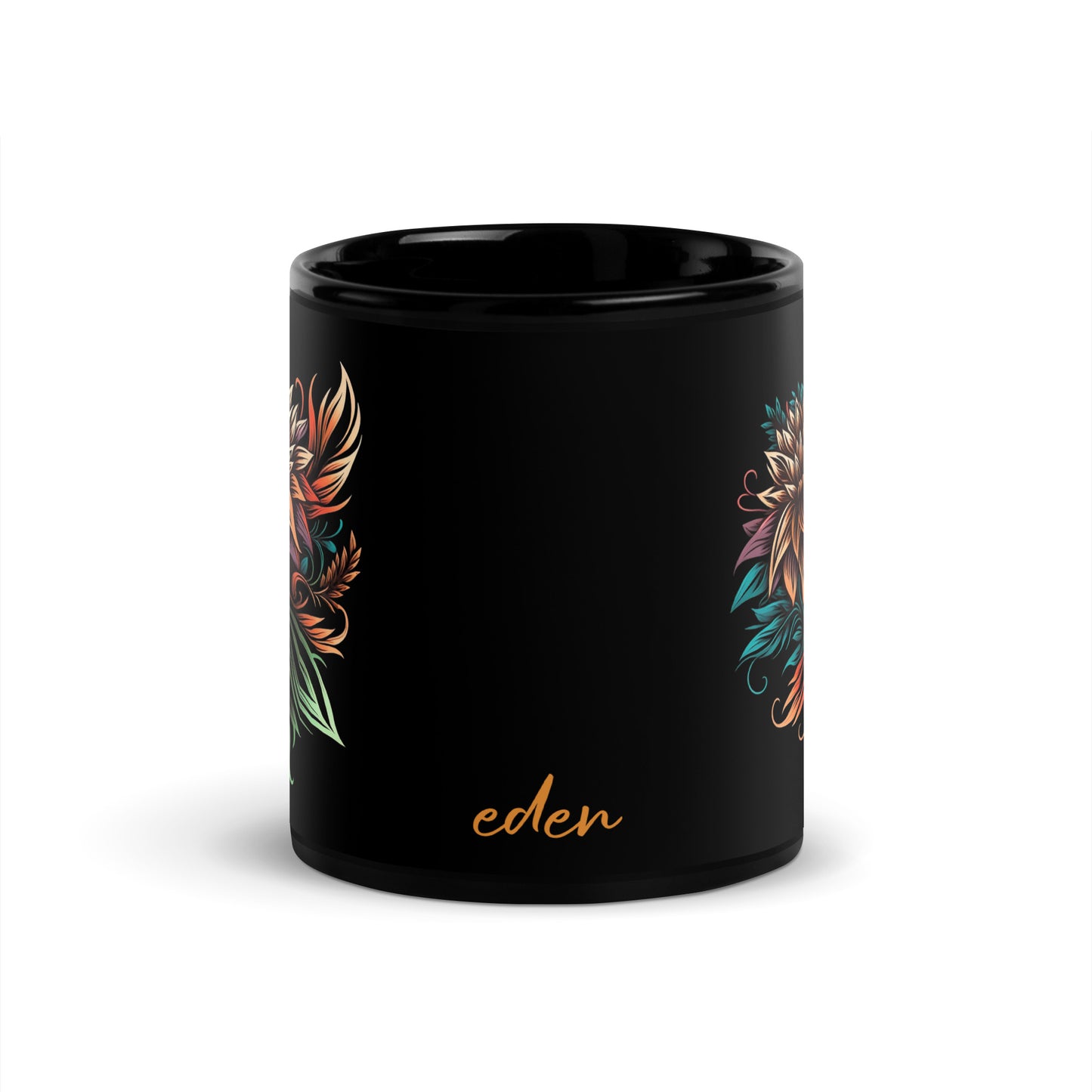 Eden Black Mug