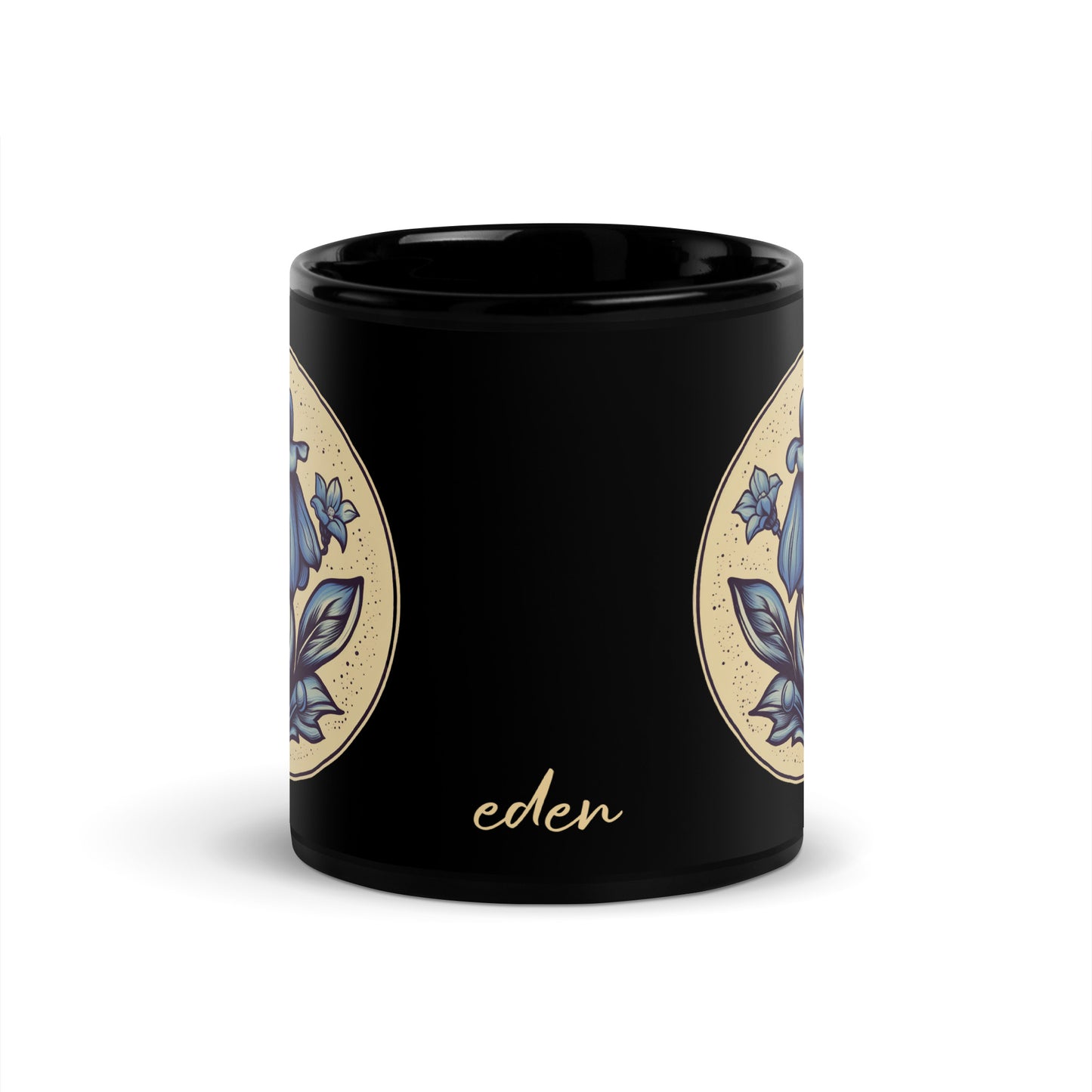 Eden Black Mug