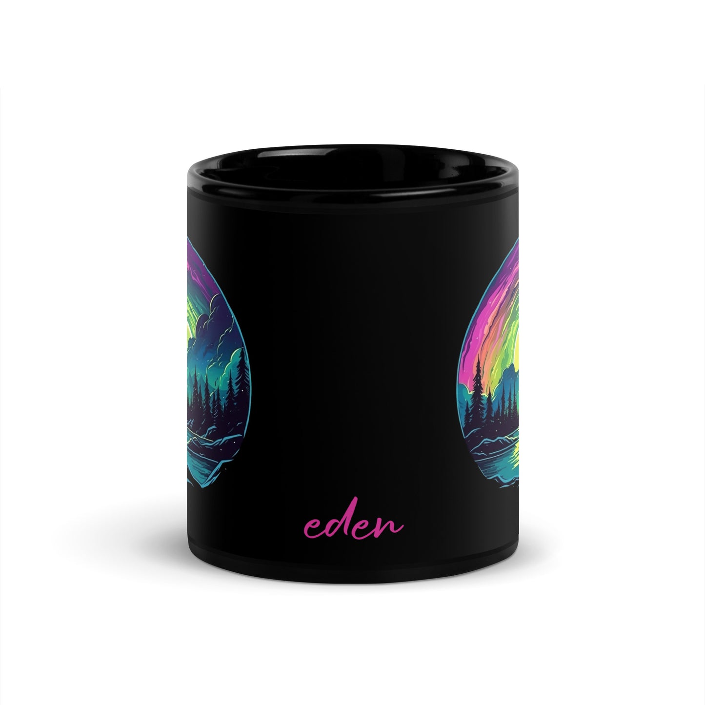 Eden Black Mug