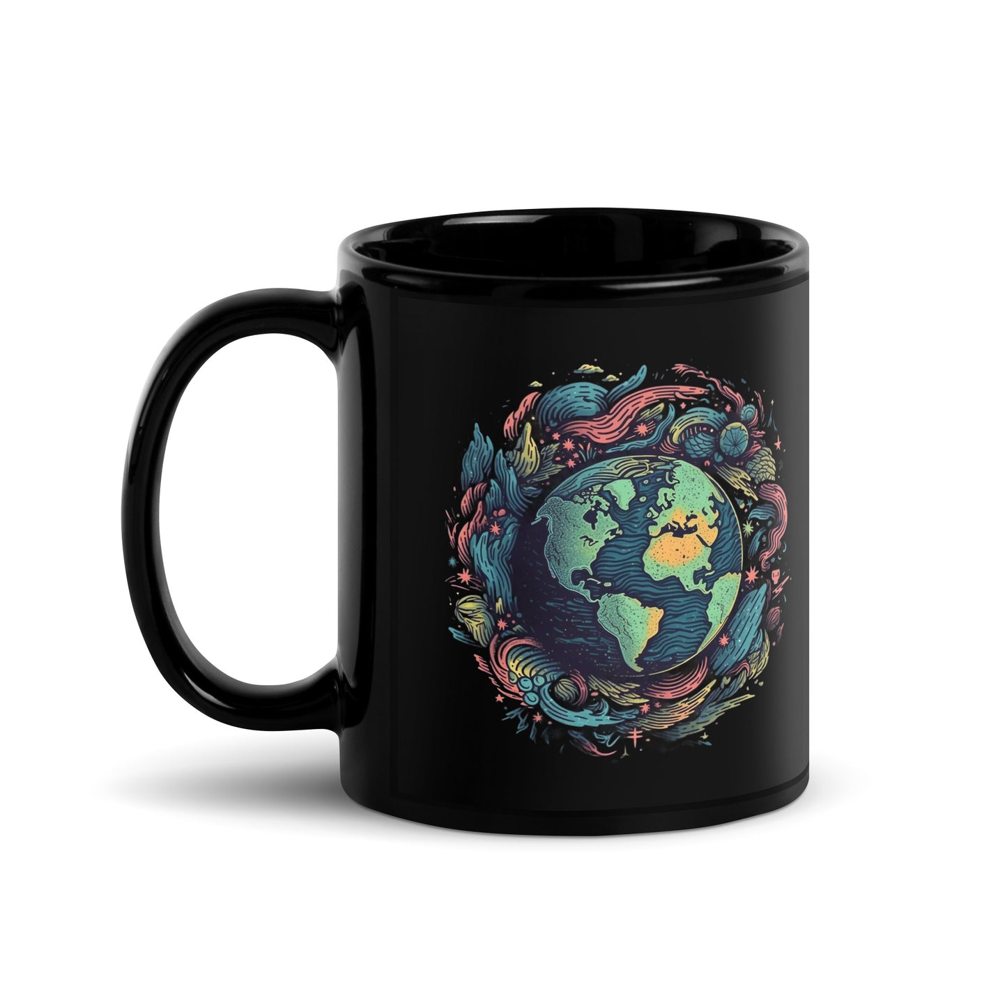 Eden Black Mug