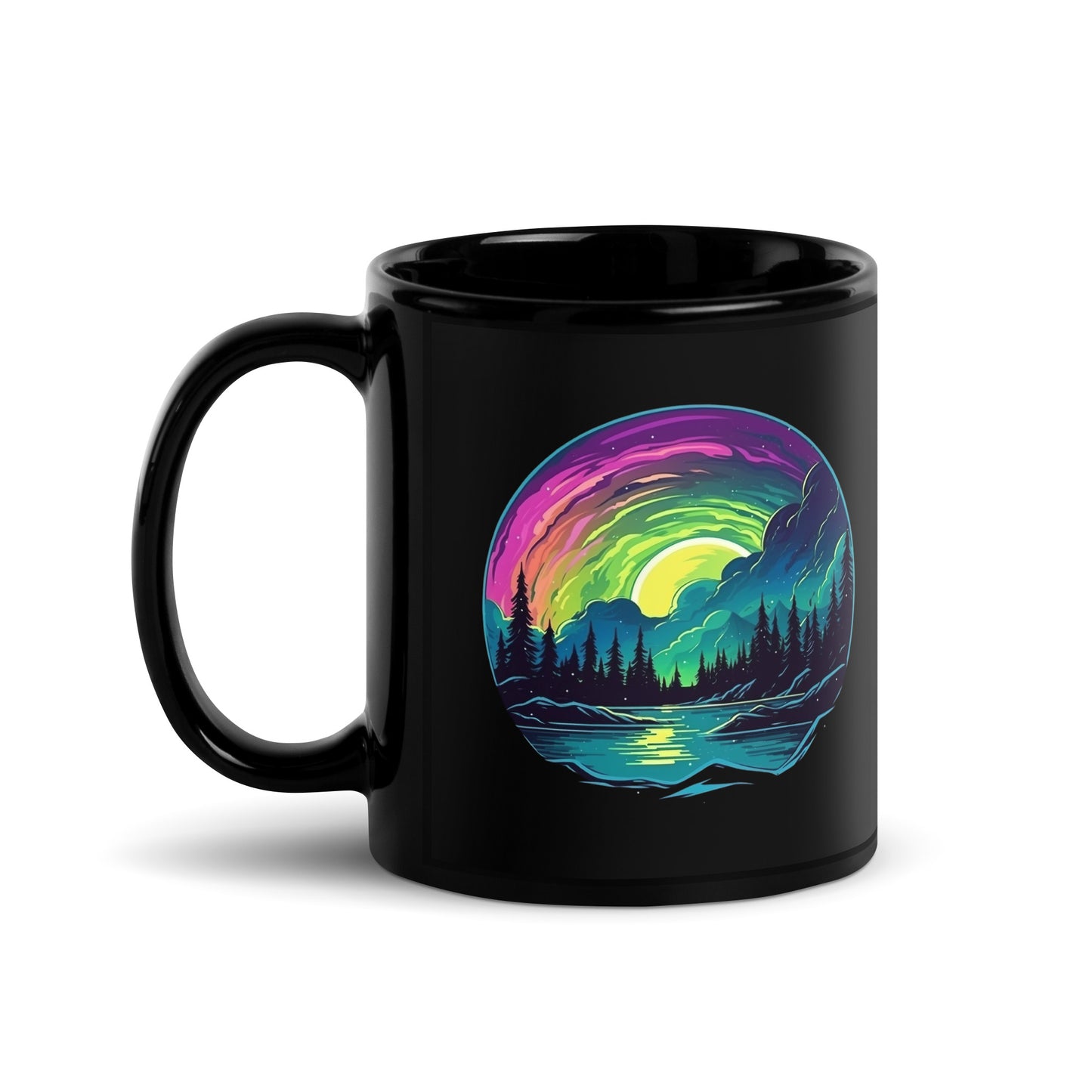 Eden Black Mug