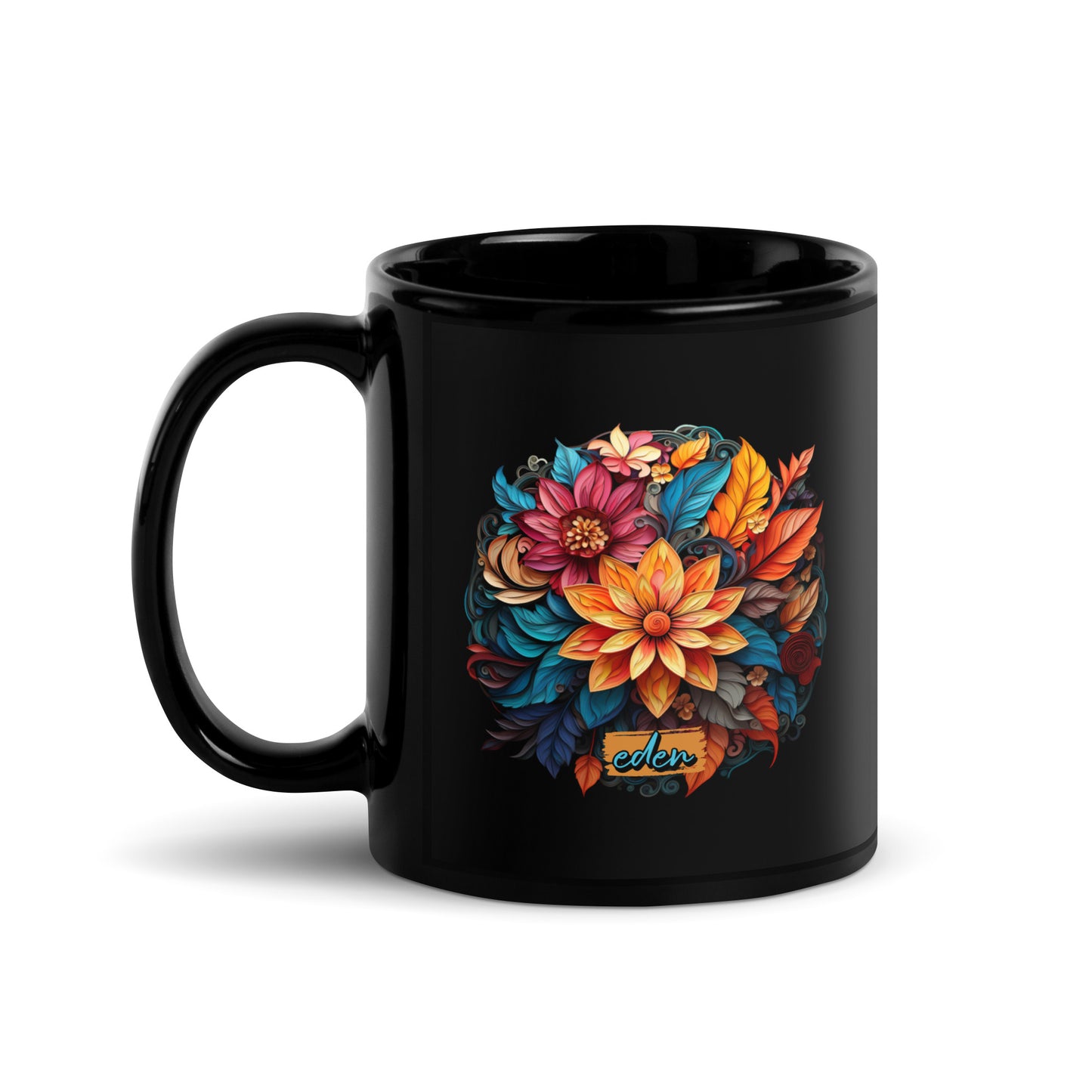 Eden Black Mug