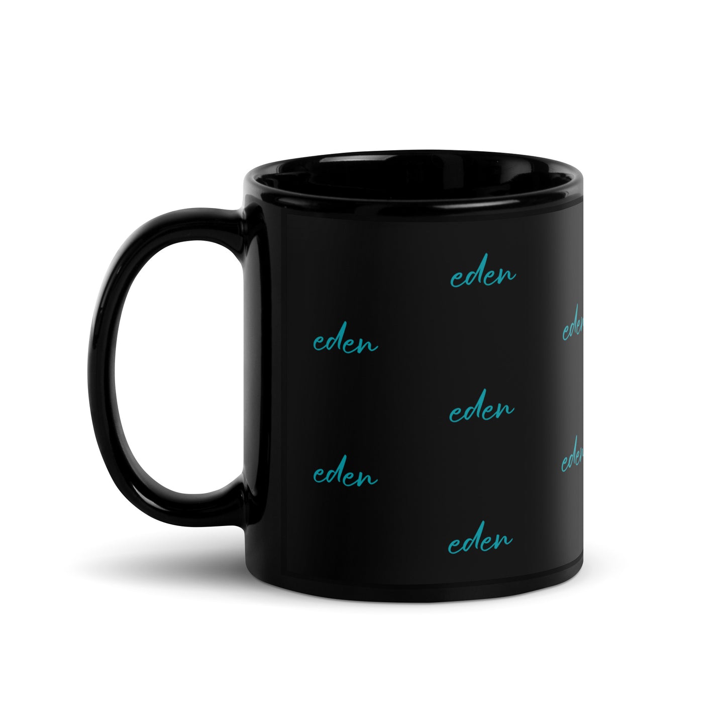 Eden Black Mug