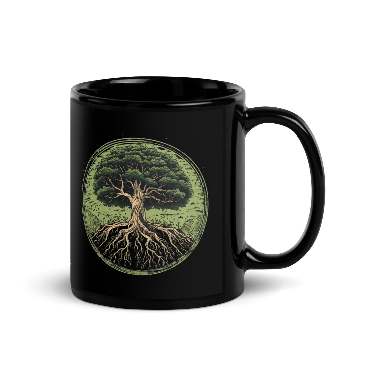 Eden Black Mug