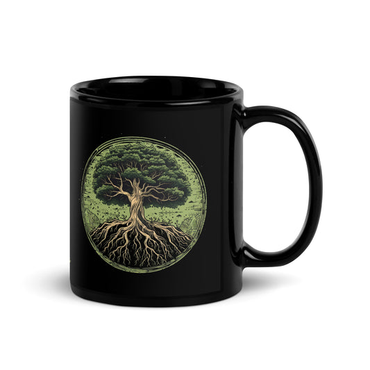 Eden Black Mug
