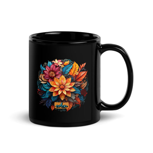 Eden Black Mug