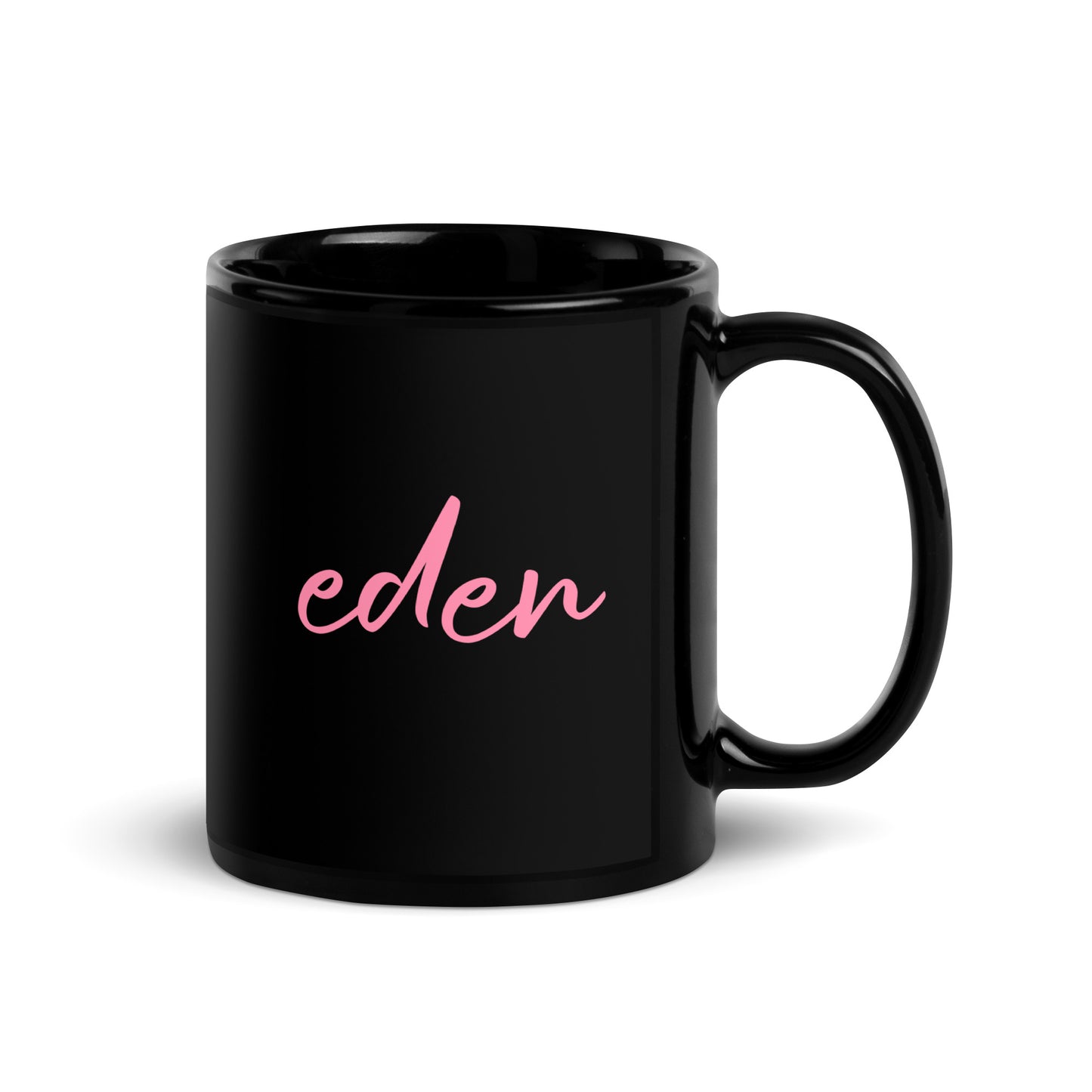 Eden Black Mug