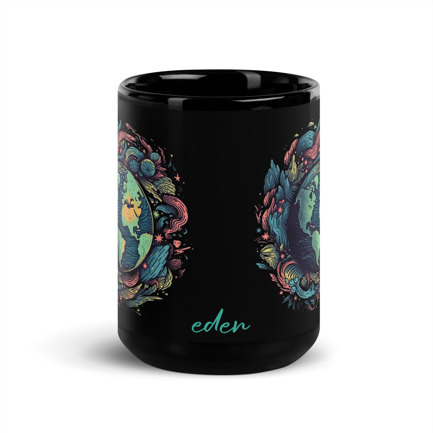 Eden Black Mug
