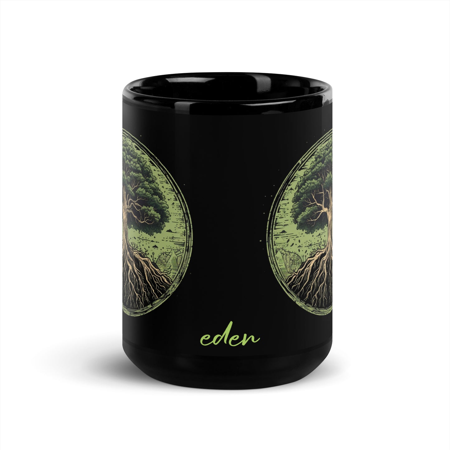 Eden Black Mug