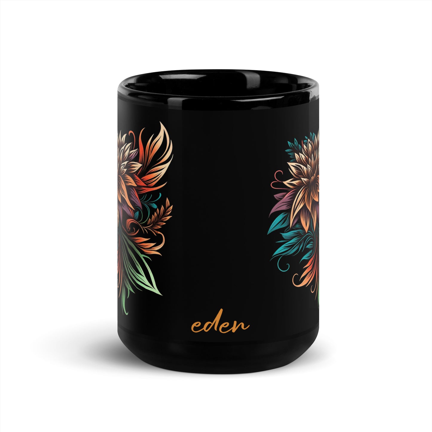Eden Black Mug