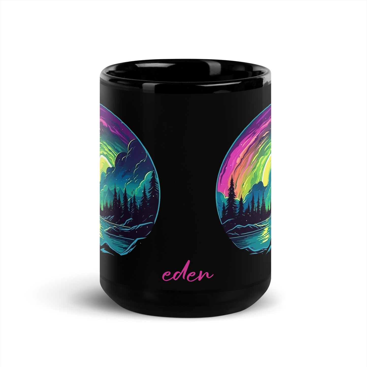 Eden Black Mug