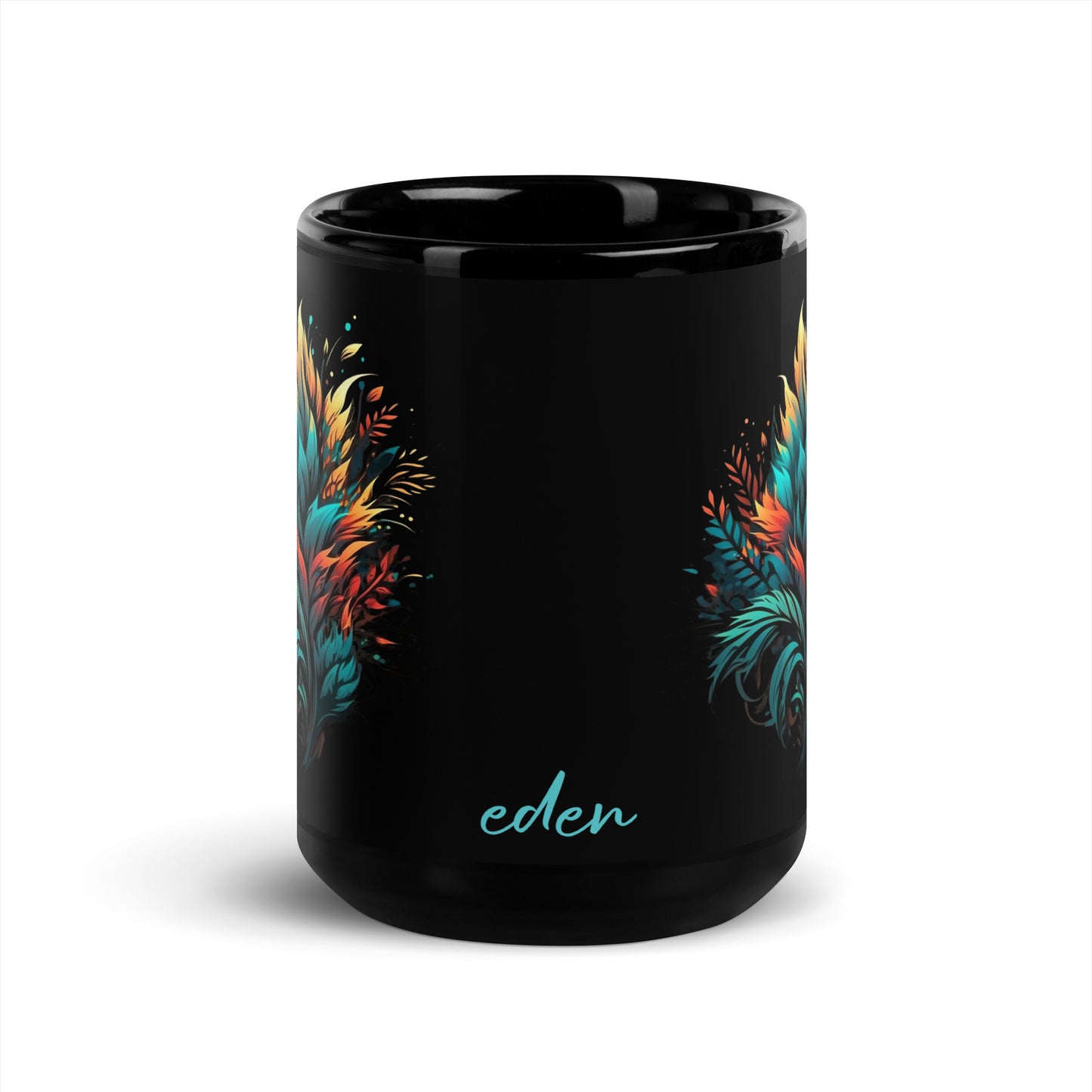 Eden Black Mug