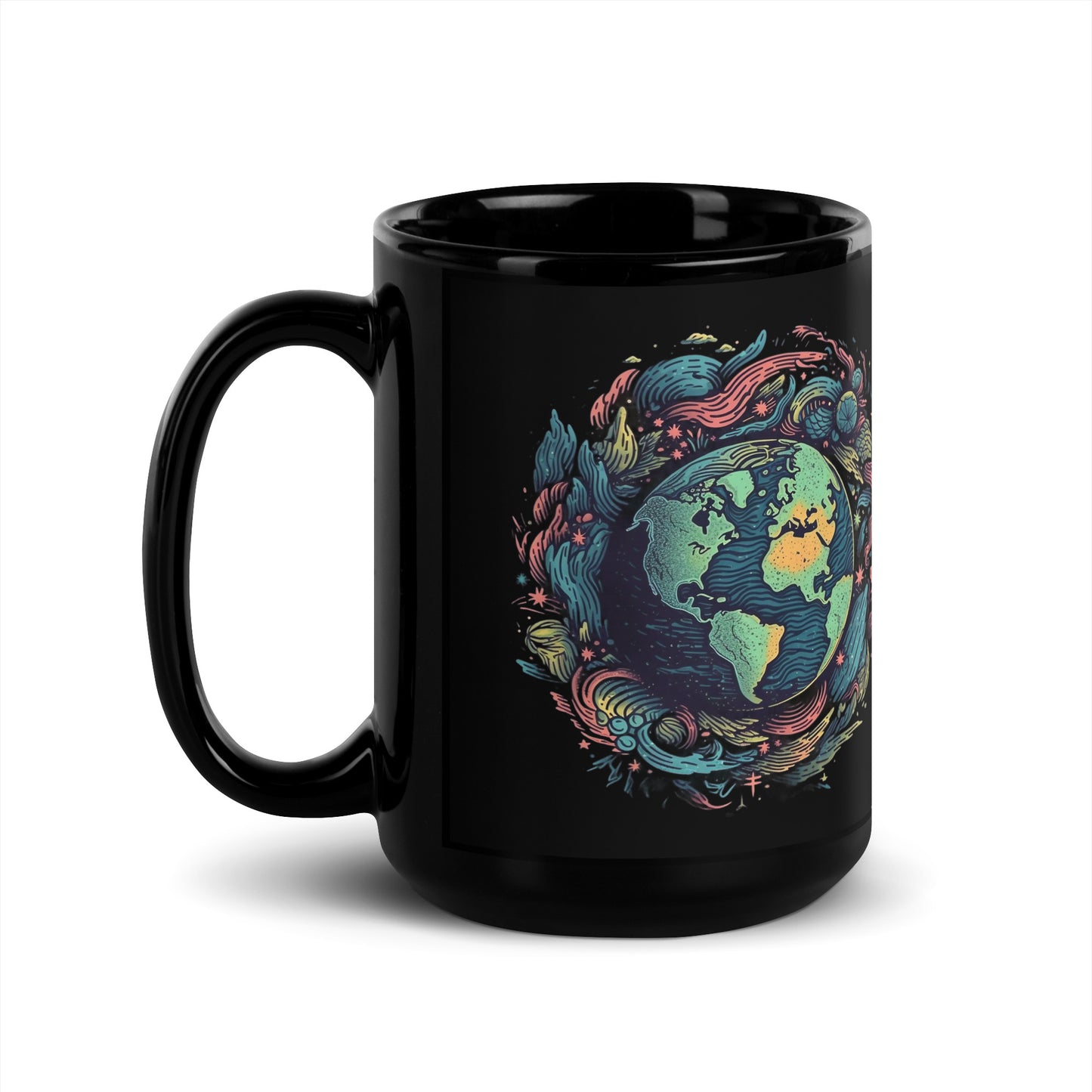 Eden Black Mug
