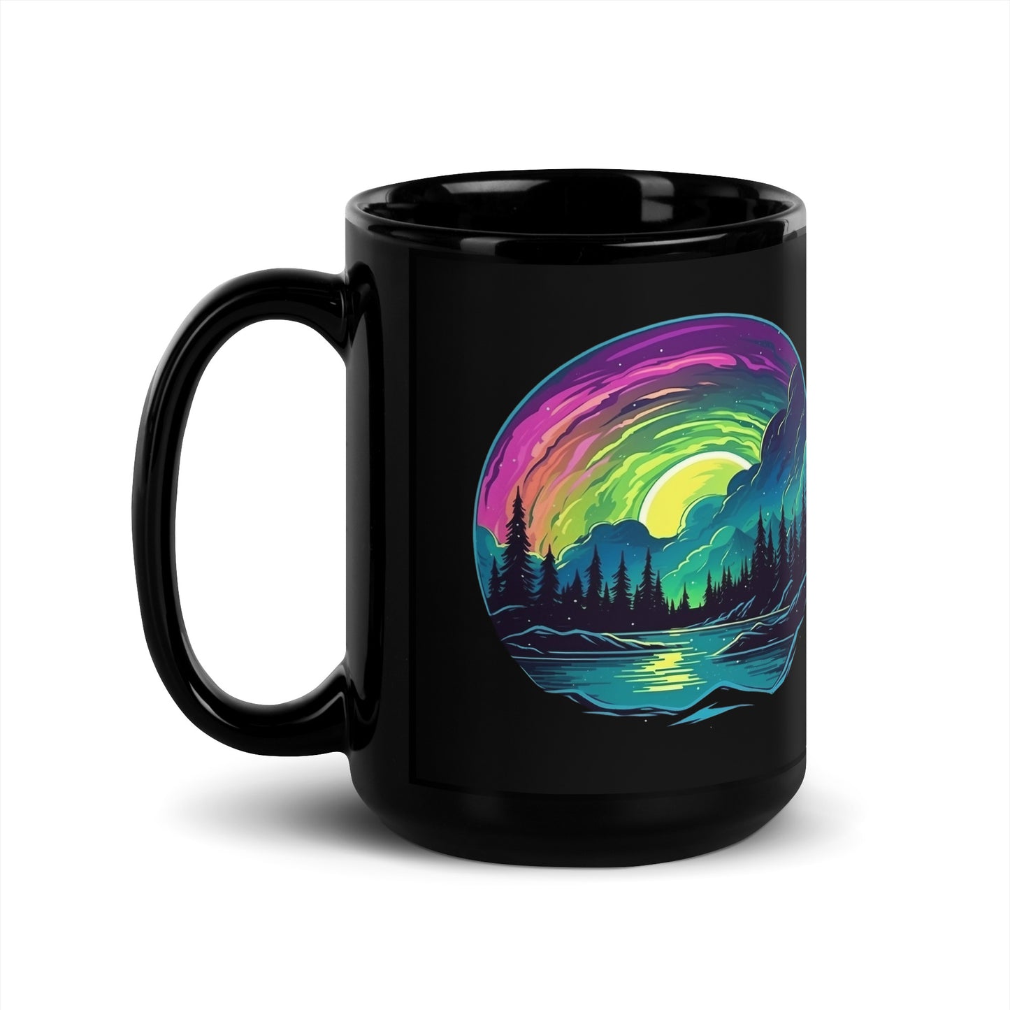 Eden Black Mug