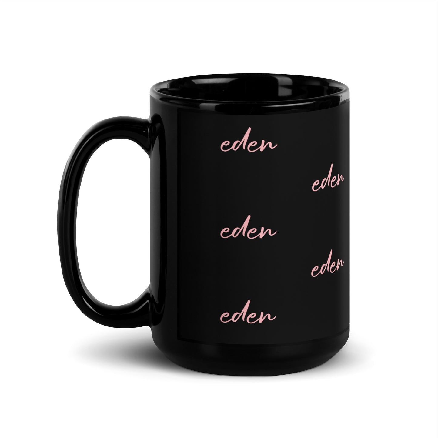 Eden Black Mug