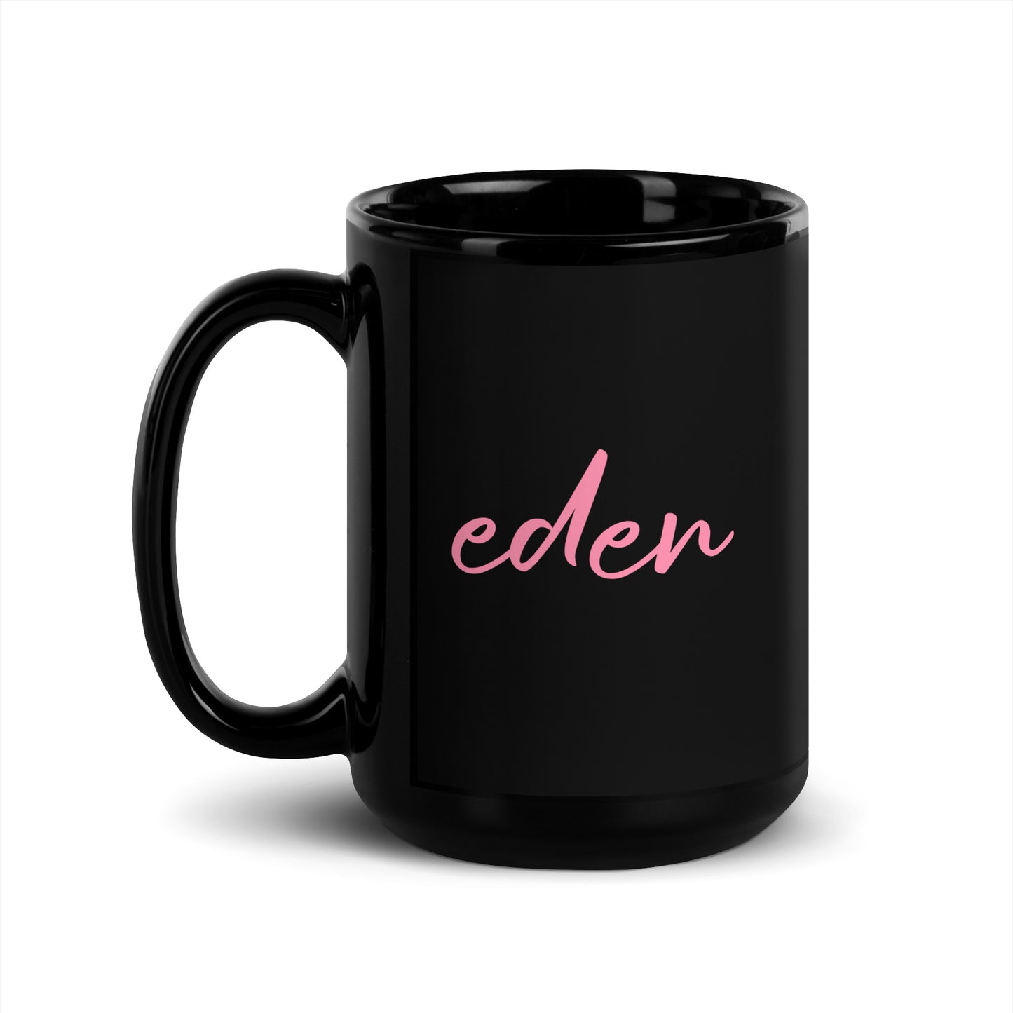 Eden Black Mug