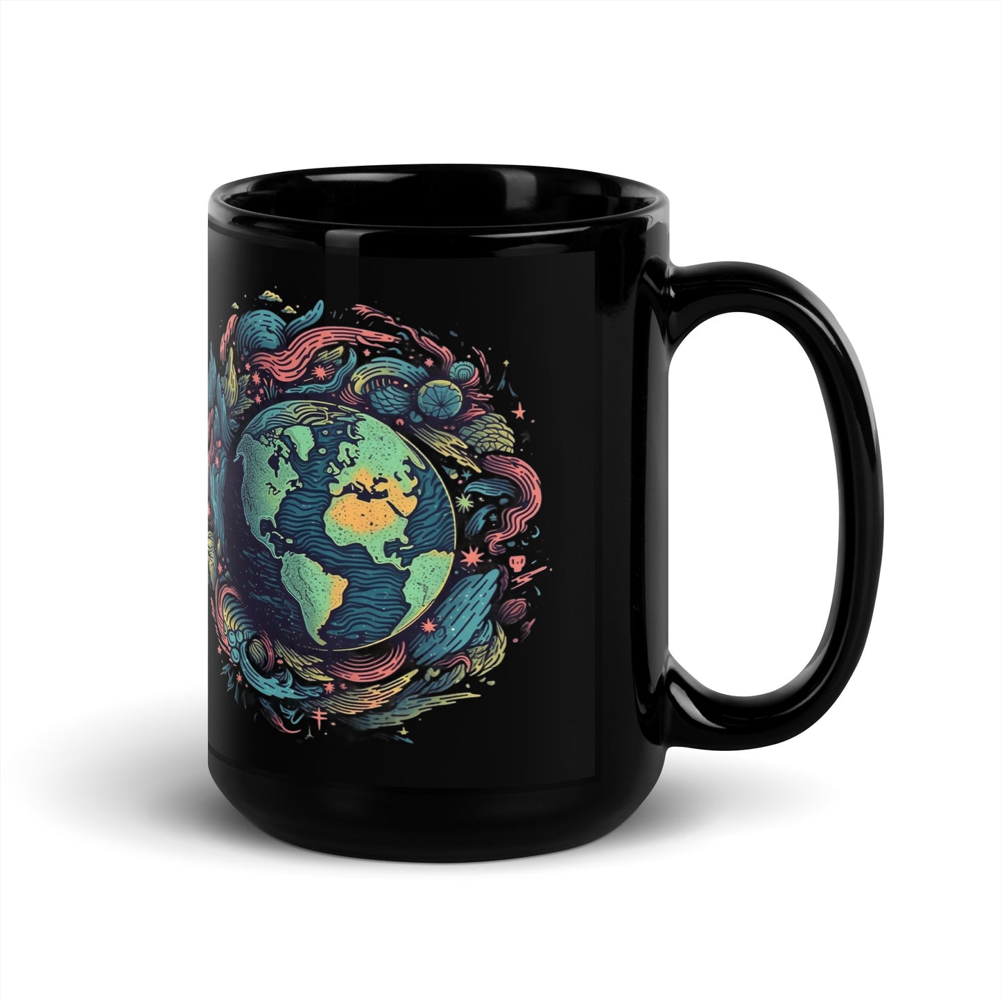 Eden Black Mug