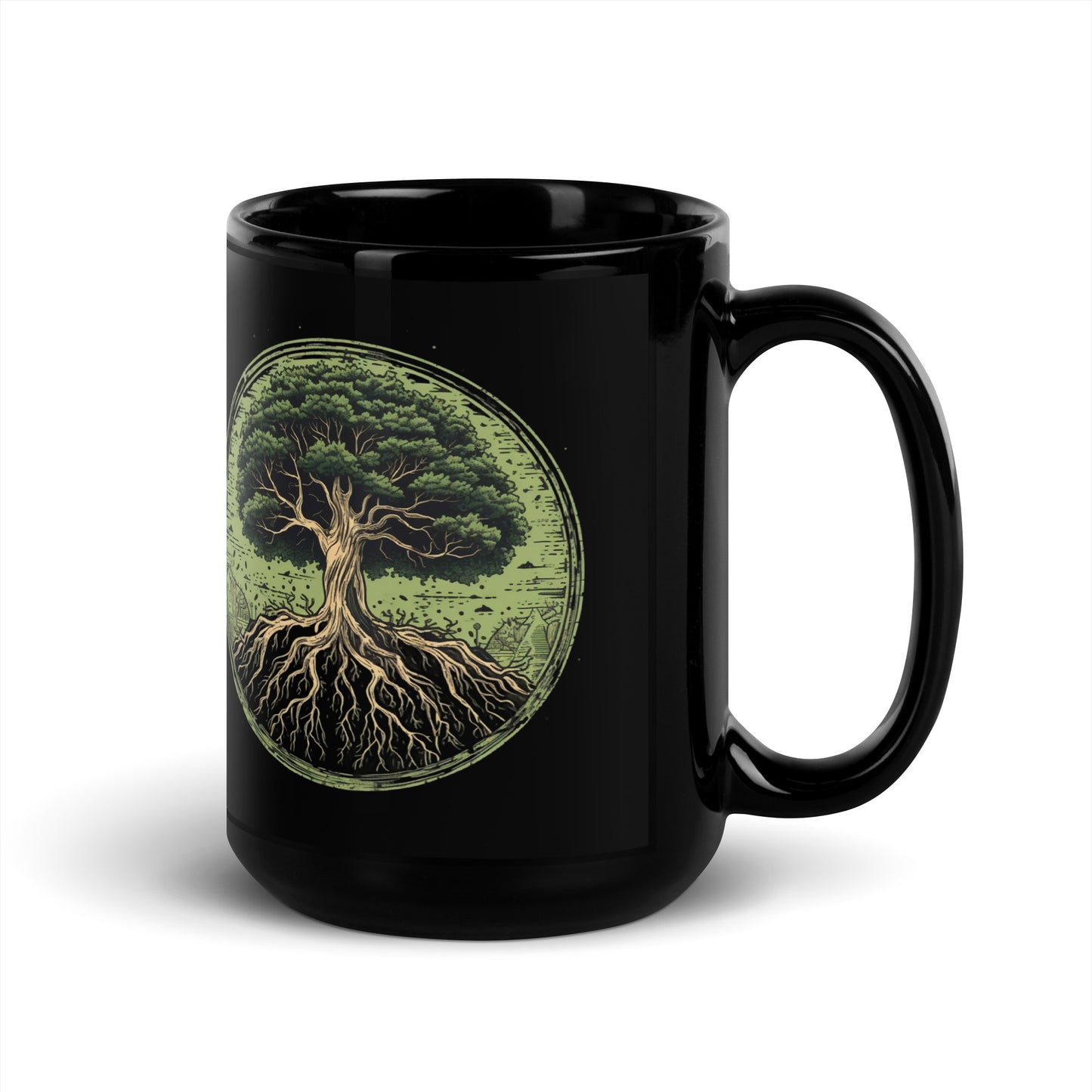Eden Black Mug