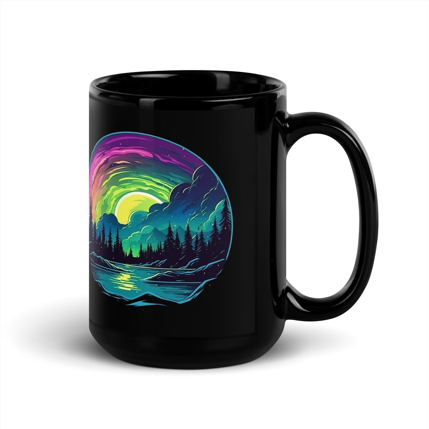 Eden Black Mug