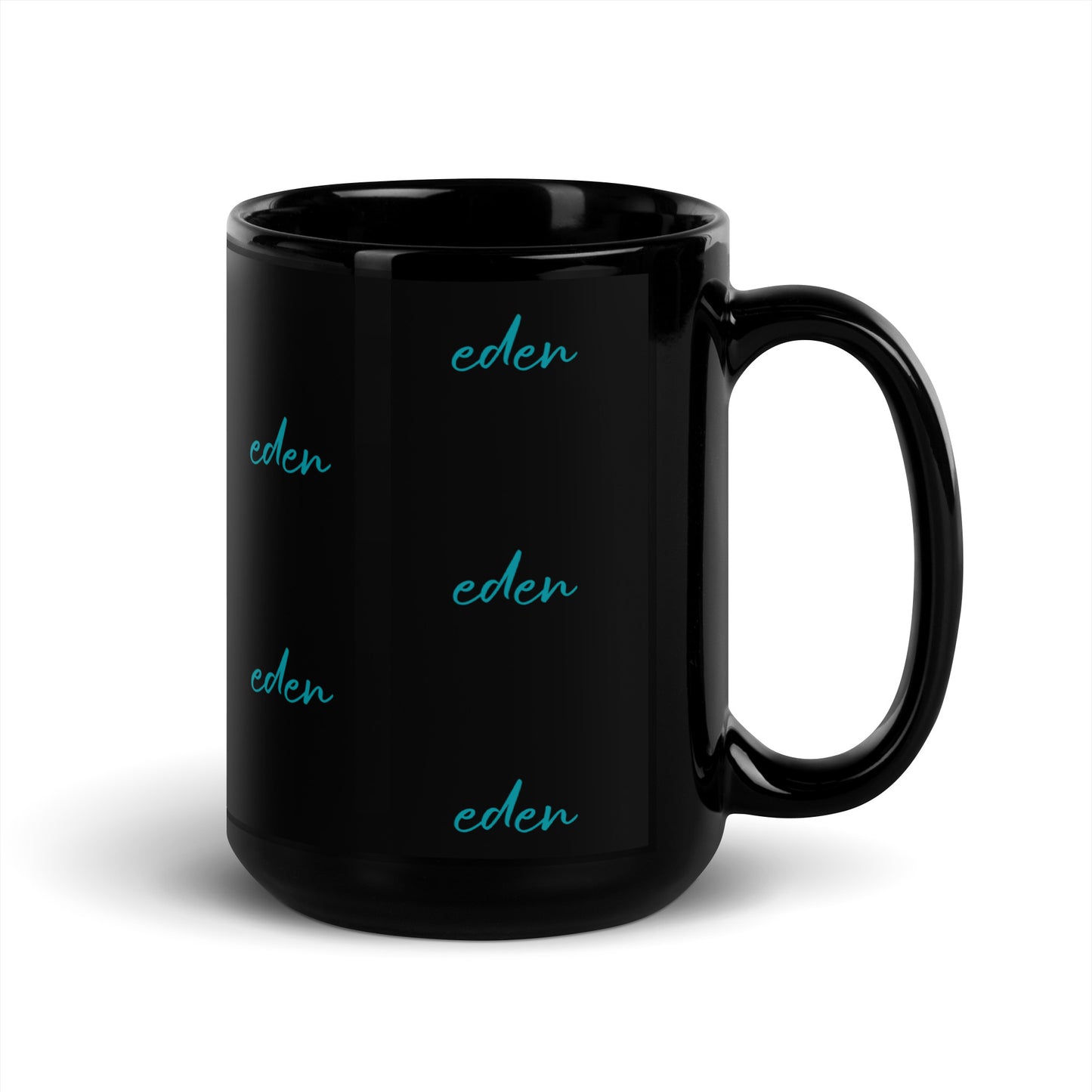 Eden Black Mug