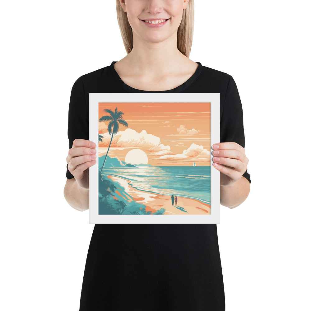 Eden Framed Photo Paper Poster