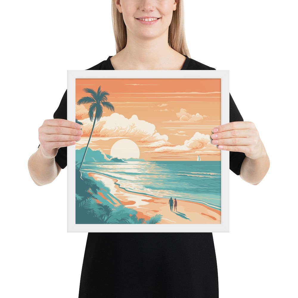 Eden Framed Photo Paper Poster