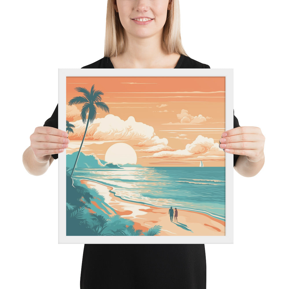 Eden Framed Photo Paper Poster