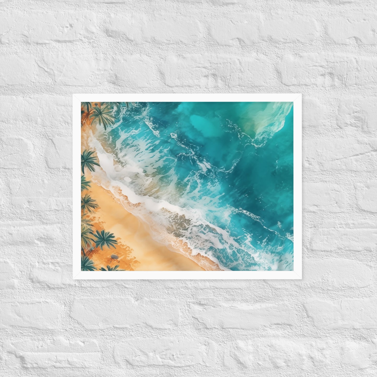 Eden Framed Photo Paper Poster