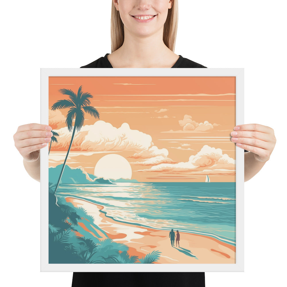 Eden Framed Photo Paper Poster