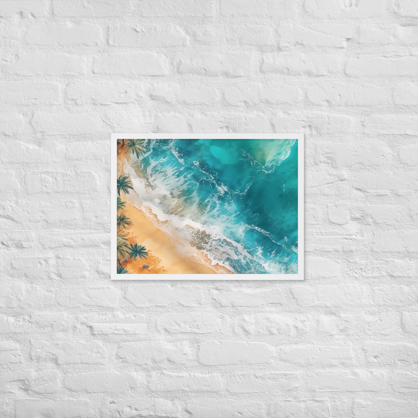 Eden Framed Photo Paper Poster